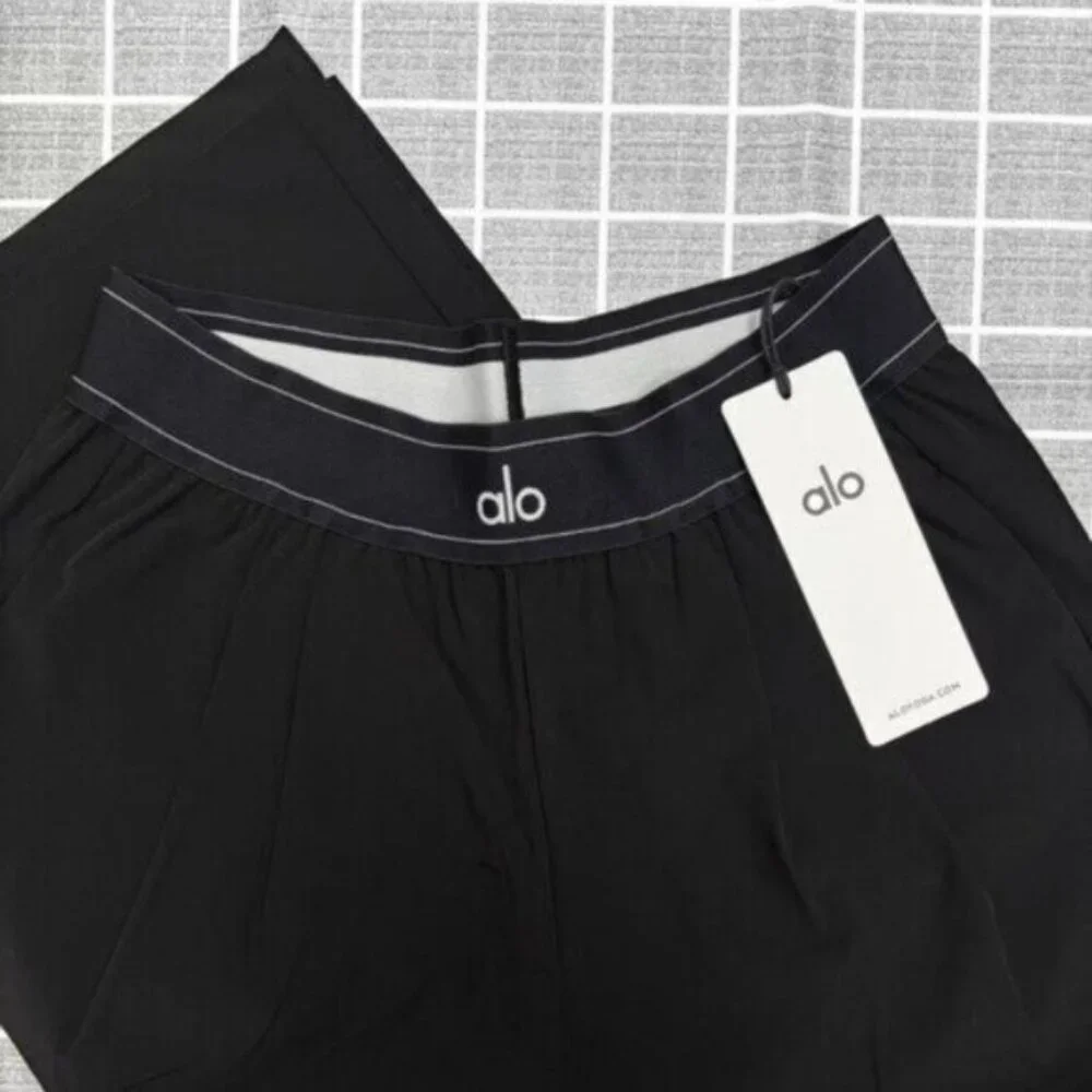 Brand new ALO Yoga Women's Black Suit Up Trouser (Regular)✈🖤